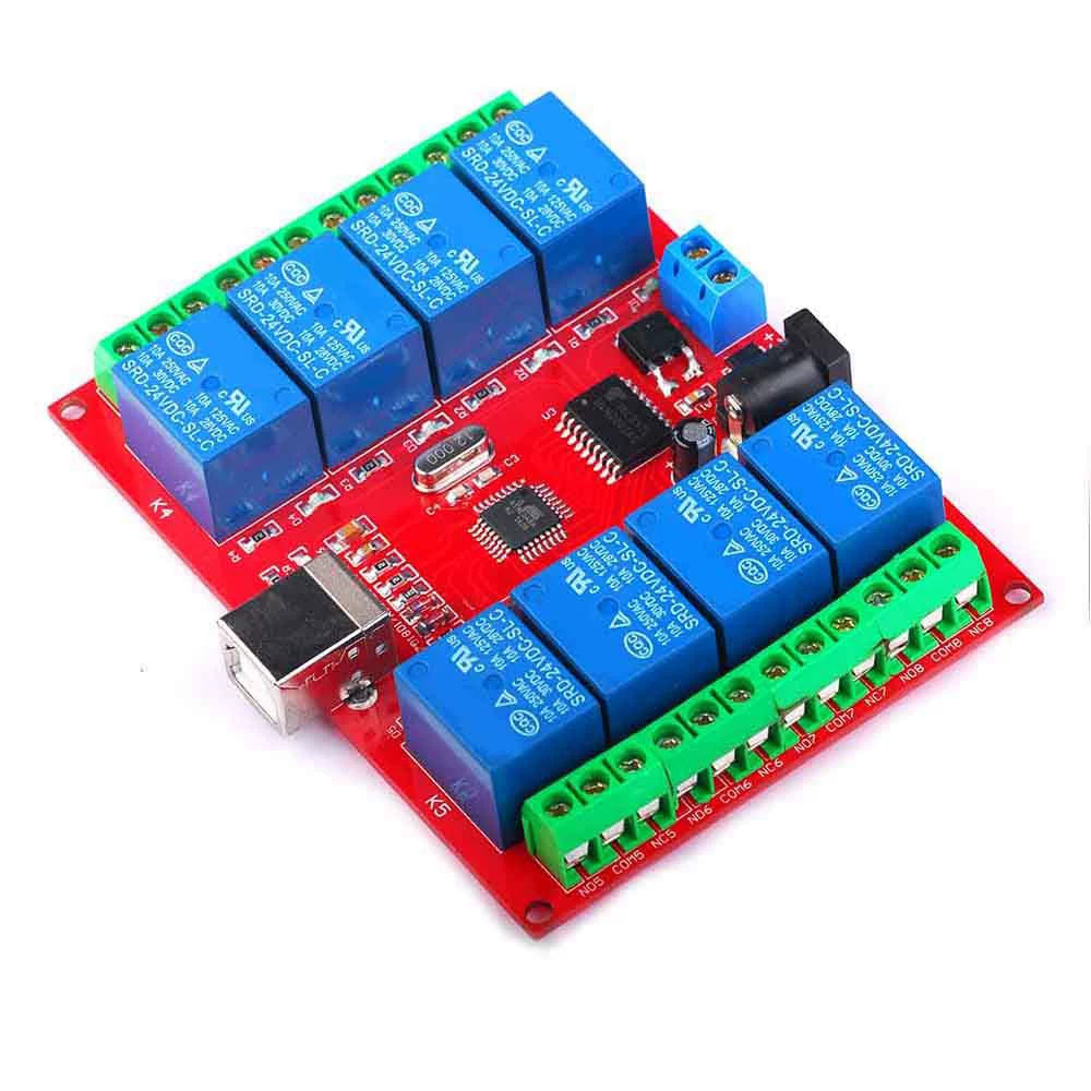 Relay, smart control panel, switch key, laptop, controller, module, 5v, 12v, 24v
