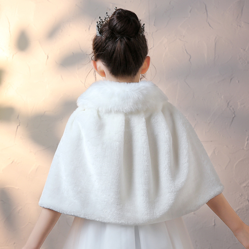 Baby Girl Coats Without Dress Kids Faux Fur Warm Short Jacket for Wedding Party Formal Girls Bolero Toddler Girl Outwear