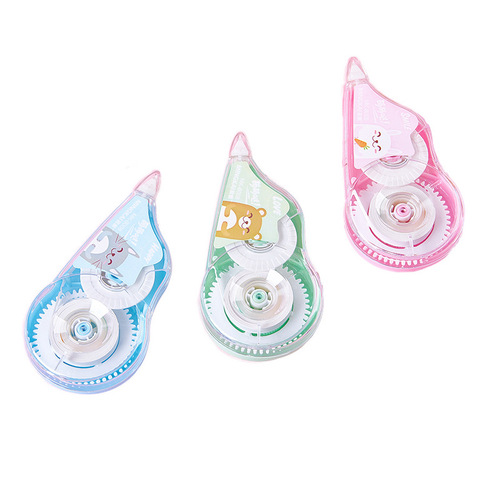 Creative Correction Tape Mini Cute Girl Student Correction Tape Transparent Correction Tape Factory Wholesale Learning Stationery