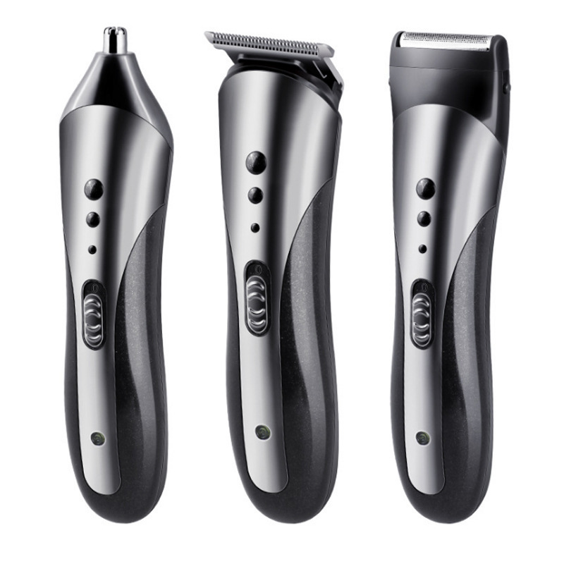 Cross-border Kemei KM-1407 Shaver and Hair Cutter Comb Multi-function Set Hair Scissors Head Washable