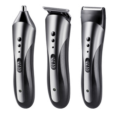 Cross-border Kemei KM-1407 Shaver and Hair Cutter Comb Multi-function Set Hair Scissors Head Washable