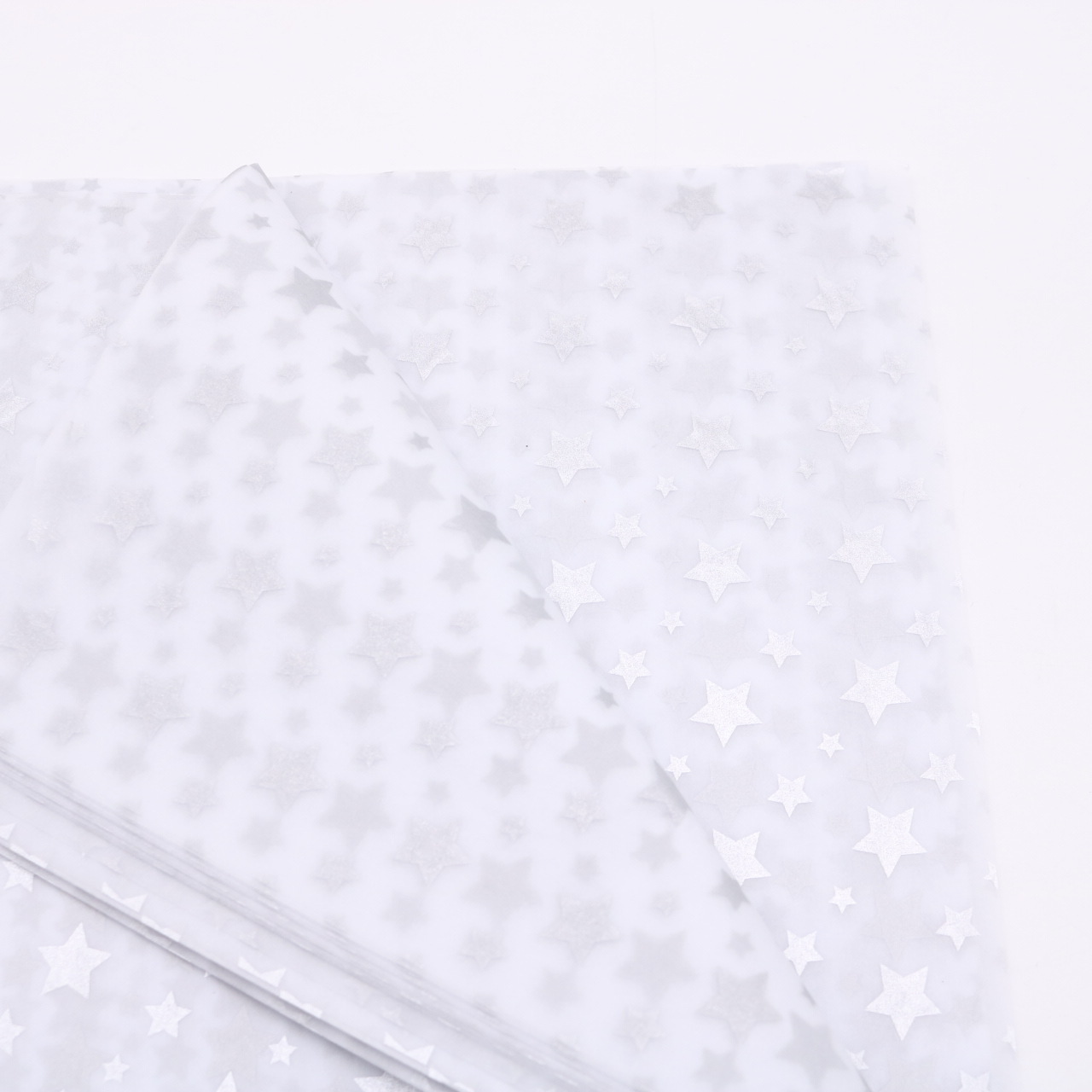 Suministro directo de fábrica 20 estrella de cinco puntas raya de lunares oro caliente y papel de copia de plata forro de regalo embalaje de papel de pera