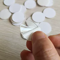 Round double -sided glue out of the air outlet perfume clip groove dedicated no trace glue high -viscosity magic gum DIY accessory DIY accessories