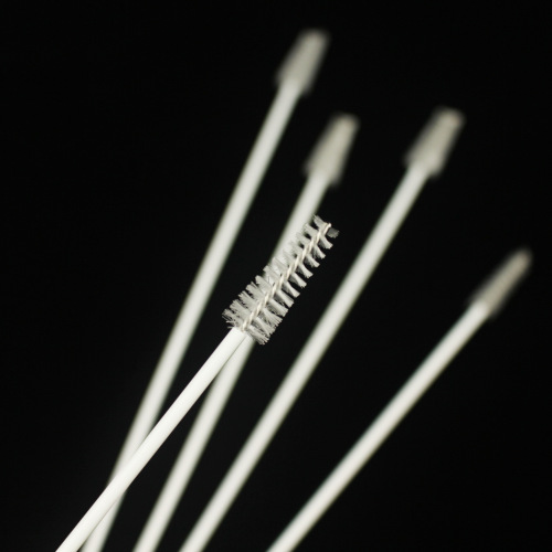 Stainless steel bottle straw brush plastic long handle nylon baby water bottle cup test tube cleaning brush supply