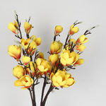Роза моделирование Маленький магнолия декоративный пейзаж моделирование цветок нефрит орхидея высокая 7 ветвей пена чувствовать цветок моделирование магнолия