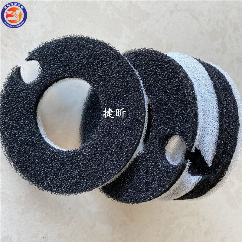 5mm细孔活性炭过滤海绵 呼吸机内填防尘空气过滤网工厂批发供应