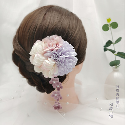 Chinese Hanfu Fairy dress hair accessories hanfu hairpin outfit princess wind simulation flowers tire spot