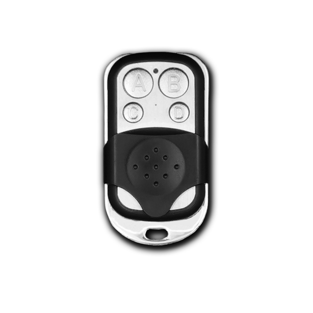 车库卷闸门电动托车报警器射频塑料金属边框滑盖遥控器公模外壳