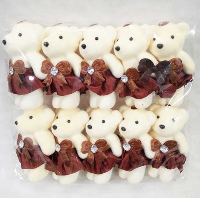 Oso de hielo 10 colores boda peluche juguete muñeca actividad pequeño regalo boda tirando muñeca de dibujos animados