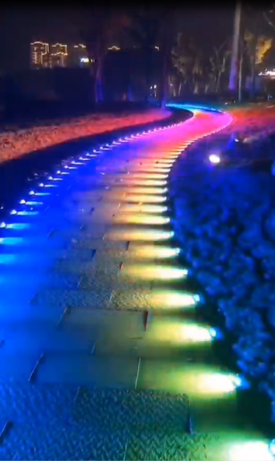 2020爆款全彩512外控侧光步道灯LED栈道灯|ru