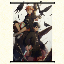 Haikyuu排球少年日本动漫挂画乌野高校 学校周边漫展外贸货源批发