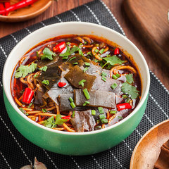 Xiangmeng Dried Noodles 185g/Box, Xiangyang Hubei Specialty Breakfast Instant Red Oil Tofu Pocket Noodles Alkaline Noodles