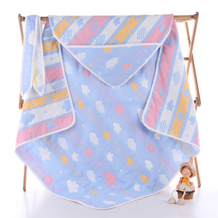 Хлопковое марлевое полотенце, сделано на заказ, с вышивкой