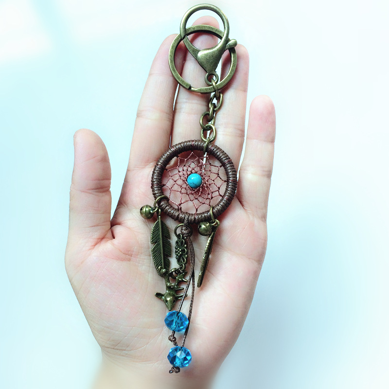 Ethnic Style Dreamcatcher Alloy Unisex Bag Pendant Keychain display picture 3