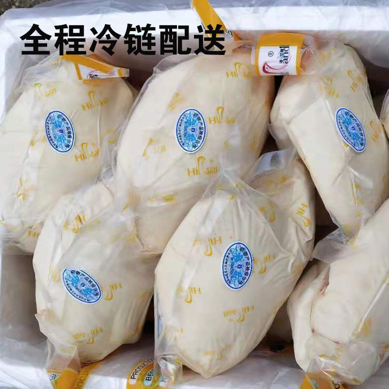 山东农场直供无添加法国朗德大雁冷冻鹅肝法式可切片新鲜速冻鹅肝|ms