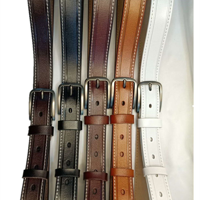 Boucle de ceinture en cuir de vache pour femmes et hommes, ceinture décontractée et polyvalente, Version coréenne, rétro, tendance, cadeau pour hommes, offre spéciale_voghion.com