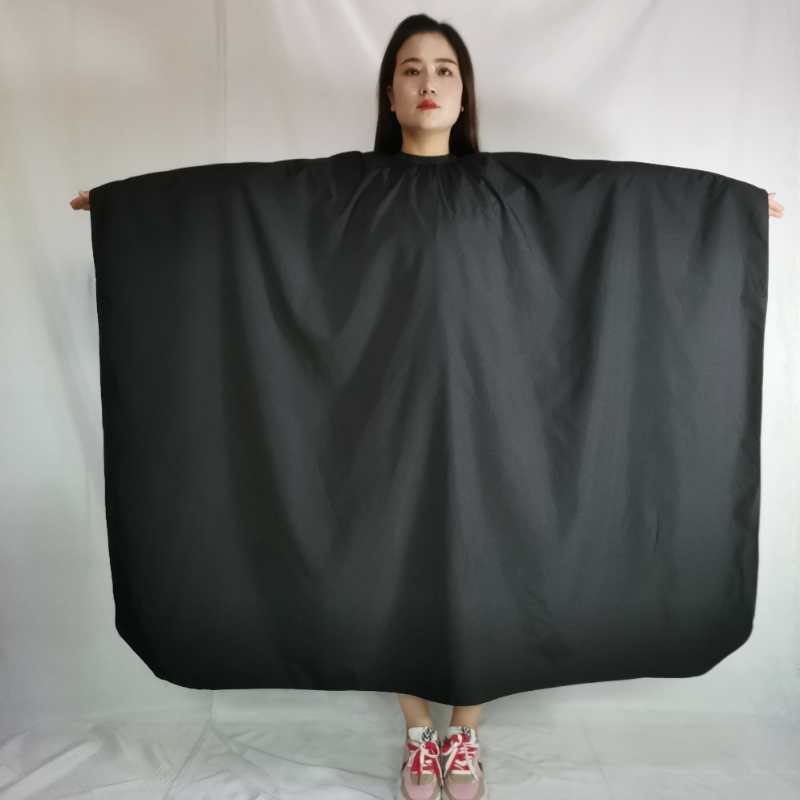 Manufacturer Wholesale Export Polyester Taffeta Fabric Hair Cutting Apron Barber Shop Salon Apron Adult Hair Cutting Apron