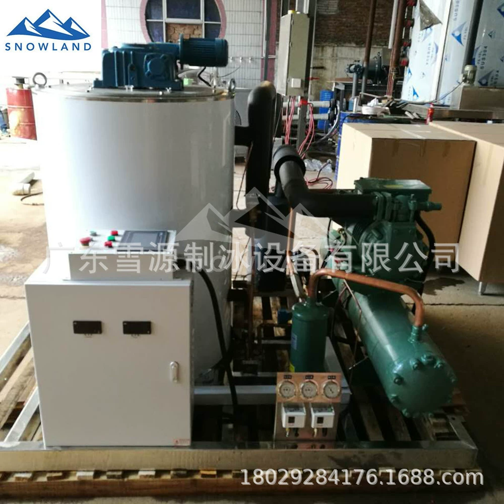 Снежная страна 500 кг малая коммерческая полностью автоматическая машина для производства чешуйчатого льда для сохранения морепродуктов в ресторанах