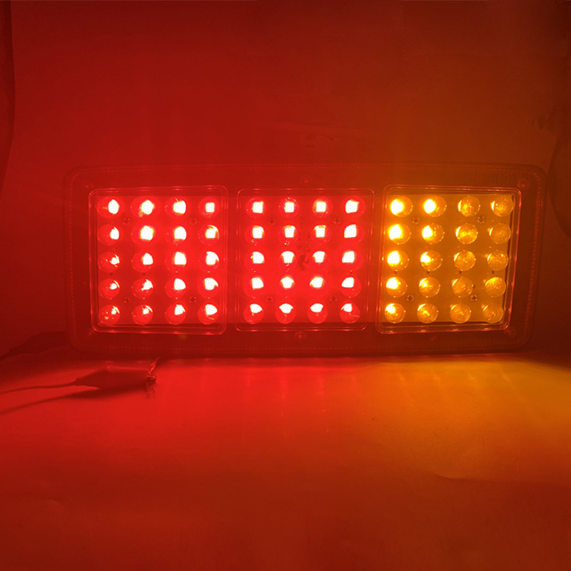 Universal LED luz trasera/luz de la matrícula adecuado para camiones, remolques, automóviles y otros modelos de marca