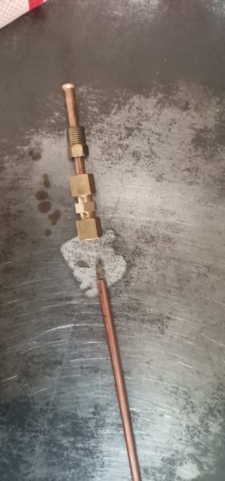 Copper Connector Self-Locking Oil Pipe Joint, Easy to Replace Set, Brake Pipe, Brake Line Connector Brass