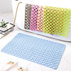 Bathroom foot pad bath shower anti -falling ribbon hollow toilet door pad water pad TPR bathroom anti -slip pad