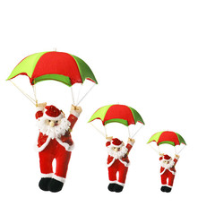 クリスマスパラシュート老人人形スカイダイビングサンタクロースクリスマスペンダント装飾スポット卸売り