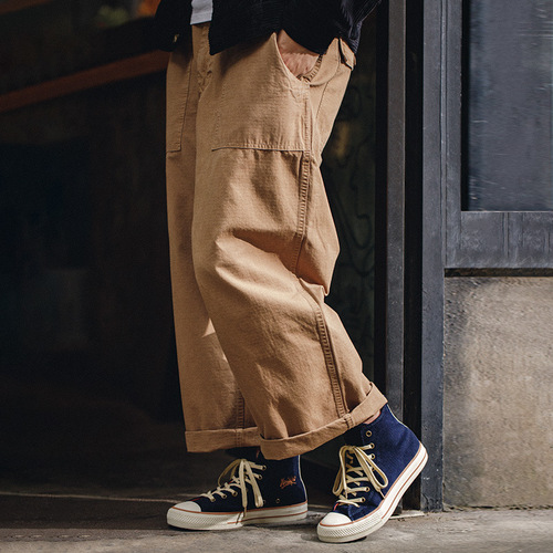 Madden men's shoes, men's spring and autumn retro corduroy high-top sneakers, trendy low-top casual cloth shoes, trendy shoes