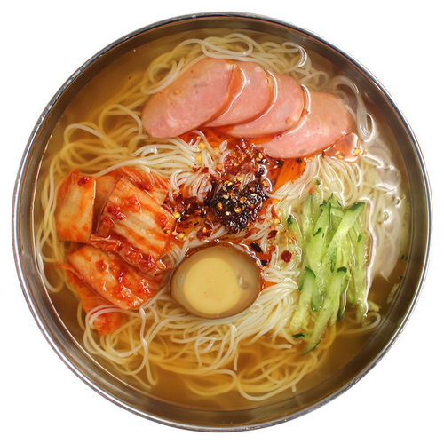 Northeast Chinese Grandmother Cold Noodles Korean Style Cold Noodles Family Size Vacuum Bag Packaging Manufacturer Wholesale Three-Component Set