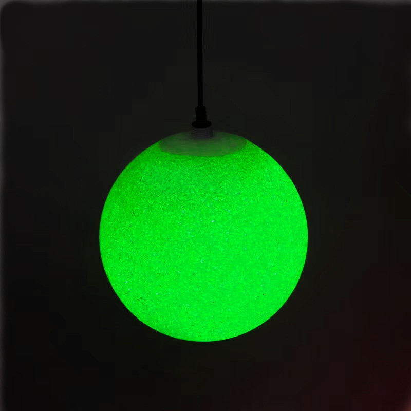 Cross-border outdoor led rice ball hanging tree lamp, crystal spherical shape, kindergarten street lighting landscape decoration detail image 9