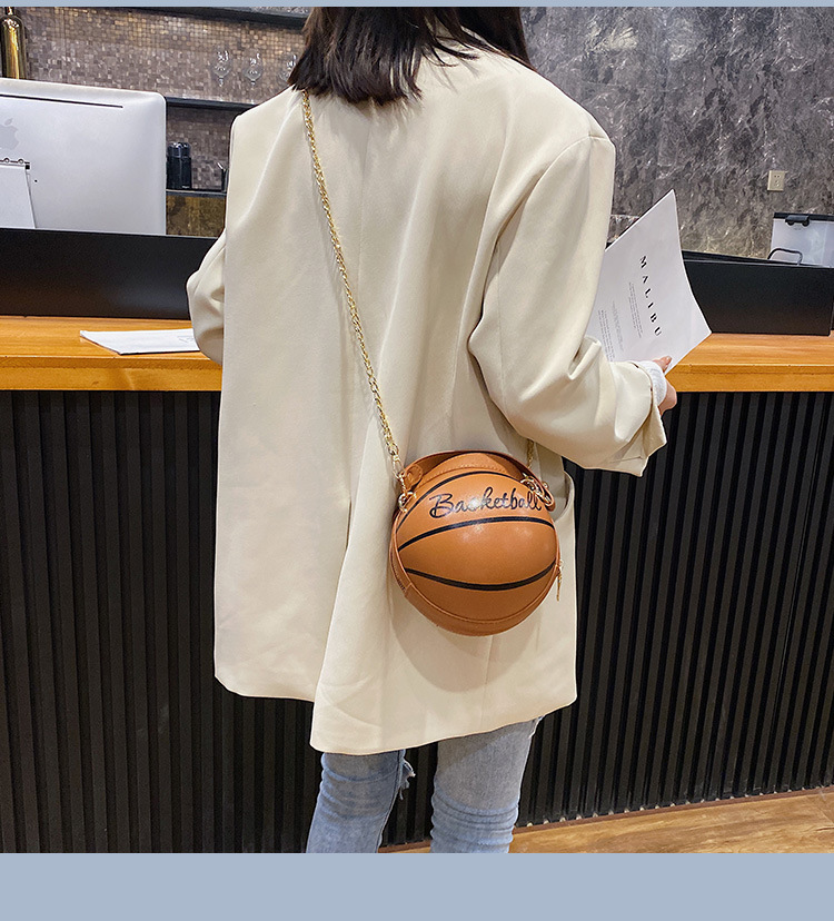 fashion funny basketball portable messenger bagpicture17