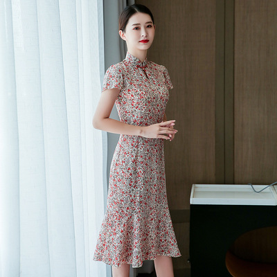 Chinese Dress Qipao for women Cheongsam style dress with Chinese style