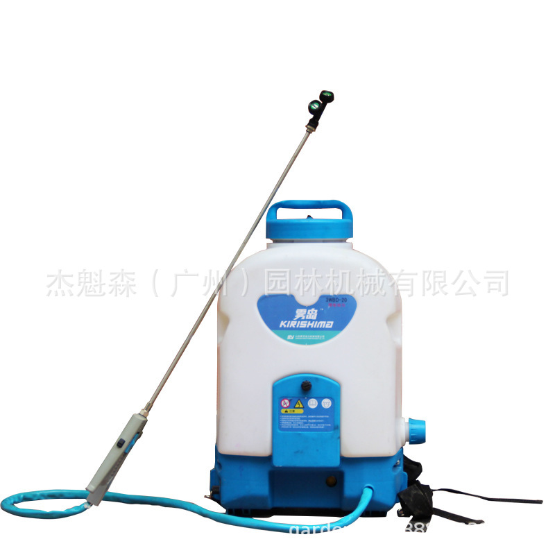 雾岛背负式电动喷雾器 3WBD-20防疫杀虫喷雾打药机20L锂电消毒机