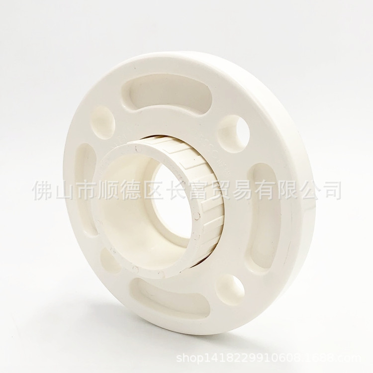 联塑白色PVC法兰活套法兰dn63-250mm活动法兰蓝色PVC法兰对接法兰-阿里巴巴