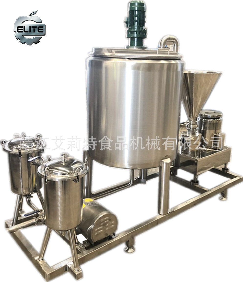 调配溶糖 溶糖系统 果汁饮料前调配系统 不锈钢溶糖茶萃取系统