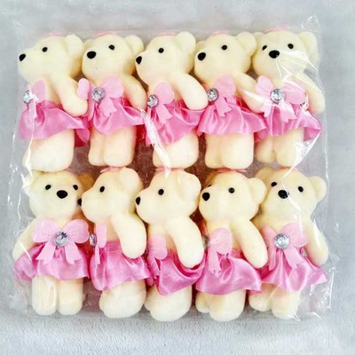 Oso de hielo 10 colores boda peluche juguete muñeca actividad pequeño regalo boda tirando muñeca de dibujos animados