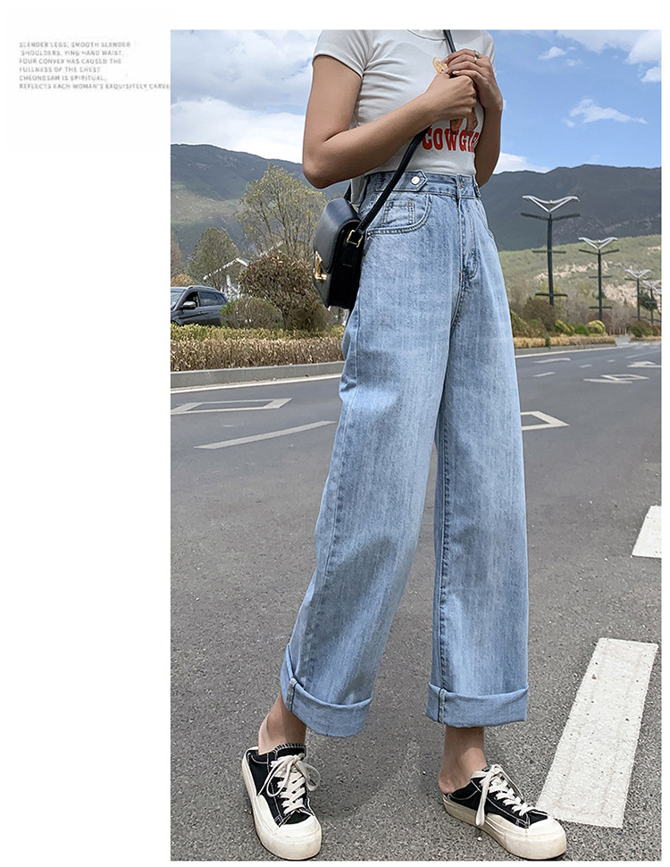 Pantalon léger femme en coton - Ref 3430253 Image 16