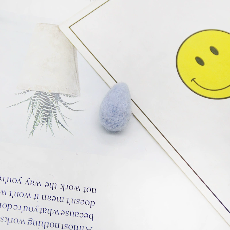 Южнокорейские товары, аксессуар, войлочная шерсть, серьги, верёвка для волос, ручной работы