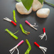 Soft Tube Jig 20/set Soft Baits Bass Trout Fresh Water Fishing Lure