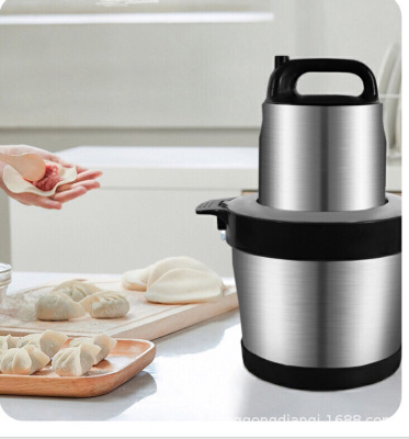 6 l High-capacity Electric Mincer household Vegetable Chopper Pepper Garlic Complementary food Food processor