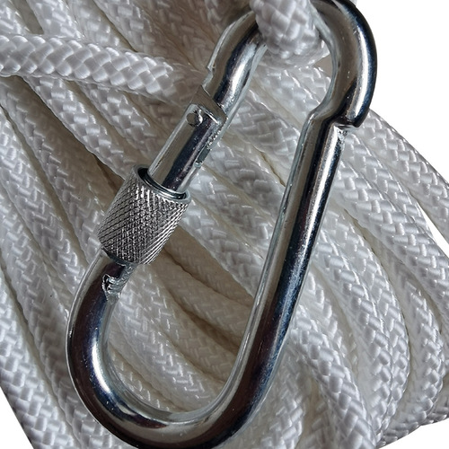 20-meter steel wire safety rope, fire self-rescue household safety escape rope, outdoor rock climbing and mountain rescue rope