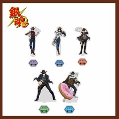 Two-dimensional anime Gintama acrylic desktop ornaments stand card Master Sakata Gintoki Okita Shingo