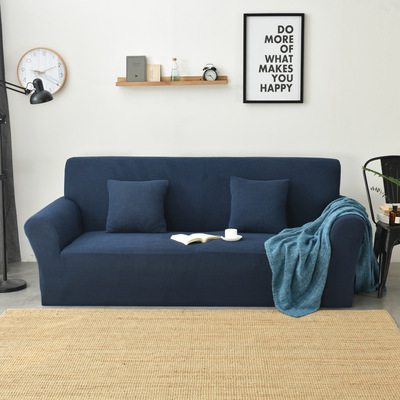 跨境亚马逊热销批发防水摇粒绒针织加厚玉米粒沙发全包罩沙发垫