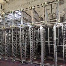 不锈钢架子车商用大型馒头蒸房架子车 馒头子周转车 冷冻推车