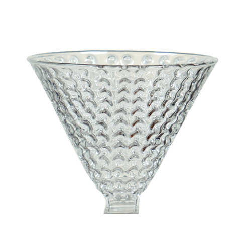 Hot and cold resistant glass coffee pot strawberry filter cup V60 filter drip coffee funnel manufacturer large quantity discount