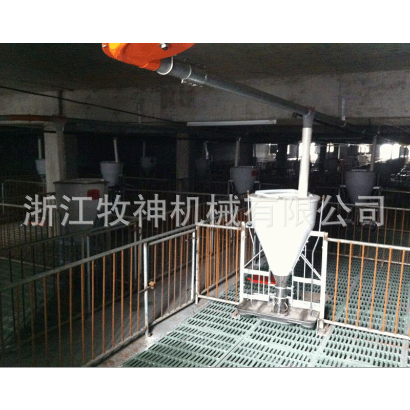 厂家直销肥猪专用干湿喂料器 猪自动干湿喂料器 采食槽干湿喂料器