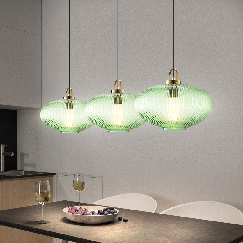Nordic restaurant light entryway hallway bedside coffee shop hotel retro minimalist glass cabin Japanese single pendant light