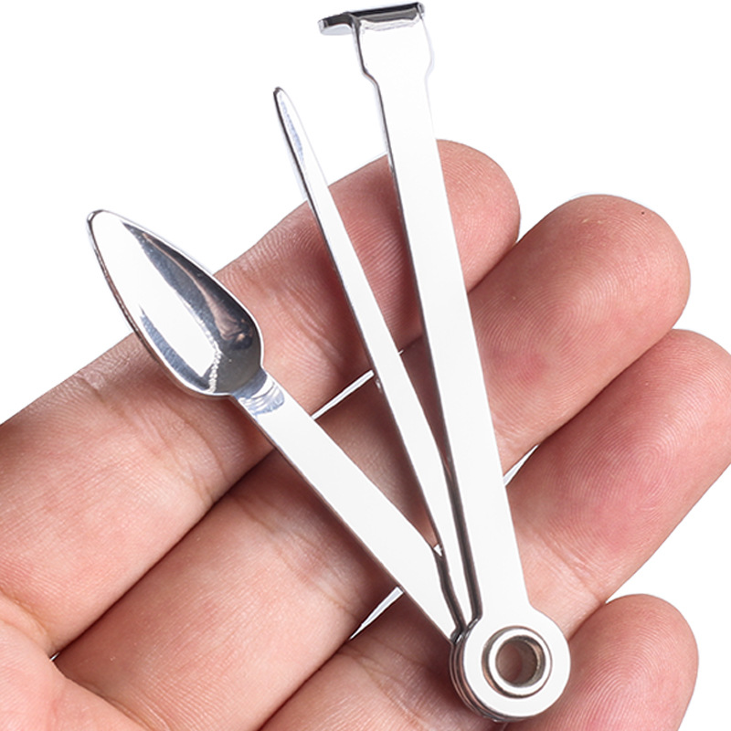 Pipe Knife Stainless Steel3-in-1 Pressure Rod Cleaning Tool Pipe Smoking Accessories Scraper Needle