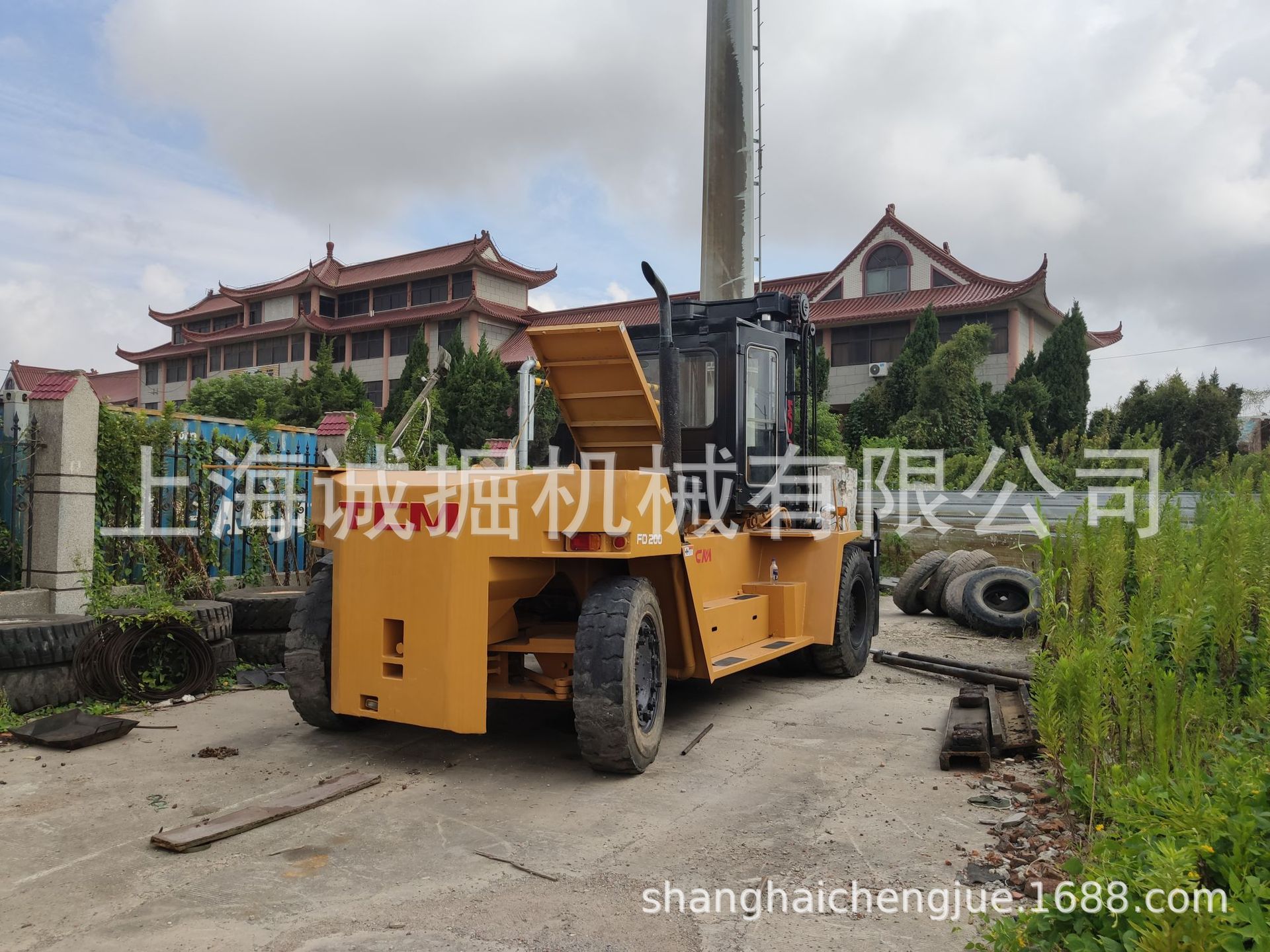 二手TCM20吨大叉车，杭叉10吨大叉车，三菱30吨大叉车