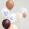 Ins white Happy Birthday To You Mori Female Balloon Baby Baby Baby Baby Birthday Architecture