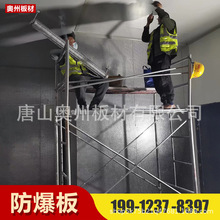 奧州9.5沖孔鍍鋅鋼板復合防爆板抗爆泄爆北京板新型牆體材料